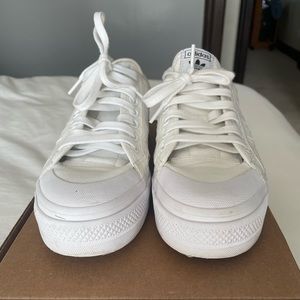 Adidas- Originals Women's Nizza Platform Sneaker (9.5)